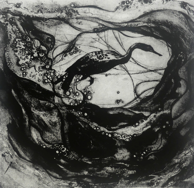 Liz Myhill
Pause
Collagraph & photo etching  40 x 40 cms
£490
SOLD