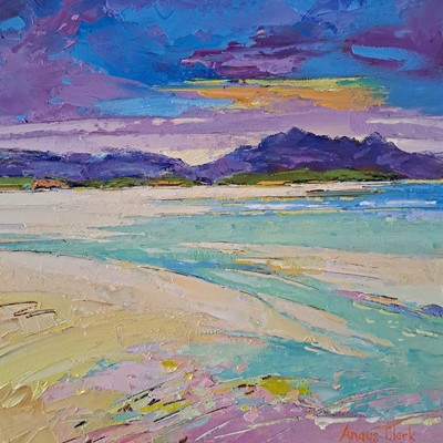 Angus Clark
Morar- Camusdaroch Beach
oil on canvas 30 x 30 cm
£495