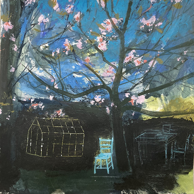 Jane Askey
Chair Below the Blossom
acrylic on paper 30 x 30 cm
SOLD