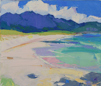 Marion Thomson
Sanna Beach,  Ardnamurchan
Oil on canvas 35 x 30 cms
SOLD