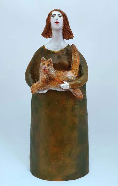 Ludmilla Kosmina
Terracotta
H 35 cms
£195