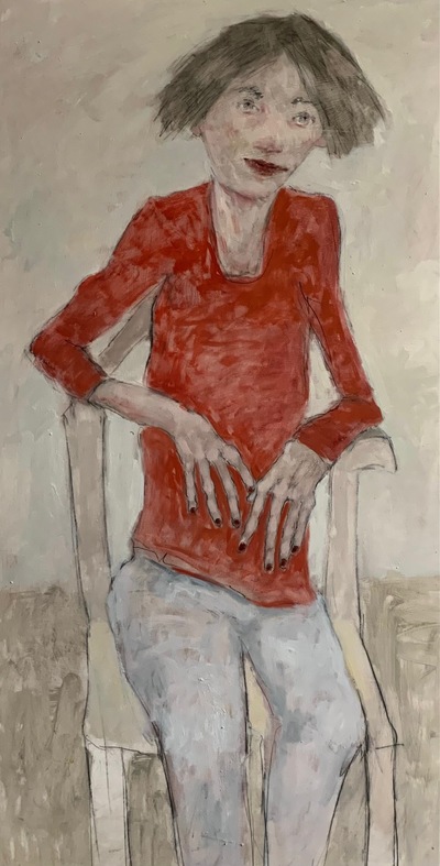 The Actor
oil on board 110 x 62 cm
SOLD