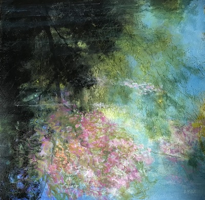 Shimmering Light
mixed media  60  x 60 cm
£1800