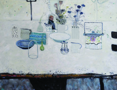 Sandy Murphy RSW RGI PAI
Table Still Life
oil on board
28 x 35 ins
SOLD