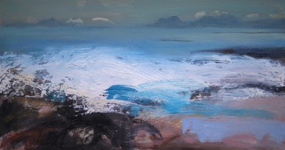 Helen Tabor
Summer Sea
Oil on board  41 x 77 cms
£2200