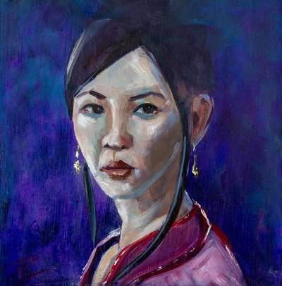Paul Graham
Head Study
oil on board  20 x 20 cms
£390
