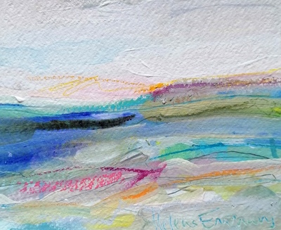 Helena Emmans
Gentle Morning Lights
mixed media  18 x 22 cms
£200