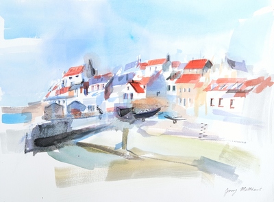 Jenny Matthews
St Monans, Morning Light
Watercolour  30 x 40 cms
£500 (unframed)