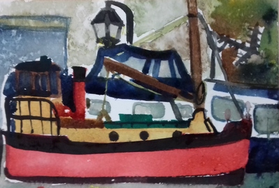 Rowena Comrie
Little Boat
Watercolour 12 x 18 cm
£325