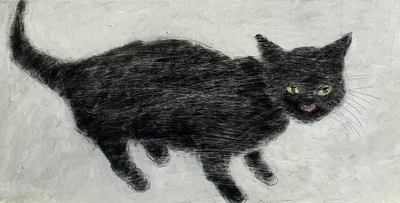 Joyce Gunn Cairns
Black Beauty
oil on board 23 x 46 cm
£395