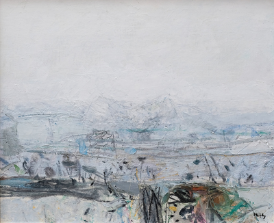 Sandy Murphy RGI PAI
Winter Mist 
22 x 26 ins oil on linen 
£3500
SOLD
