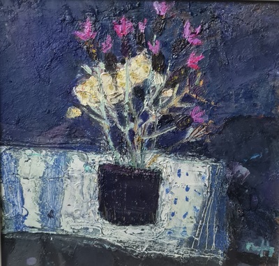 Sandy Murphy RGI PAI
French Lavender
oil on board 30 x 30 cm
£1200