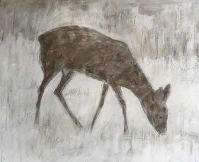 Joyce Gunn Cairns
Deer
Oil on board  44 x 61 cms
£595
