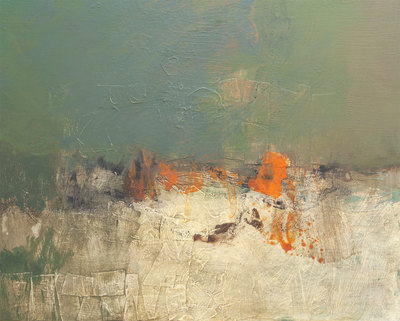 Christopher Wood RSW RGI
Out of Nowhere
acrylic and collage on panel 61 x 76 cm
£2950