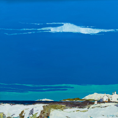 David Smith RSW
The Sound of Harris
Oil on linen 100 x 100 cms
£5000