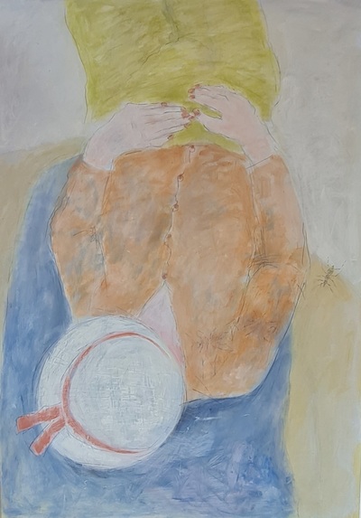 Sunbathing
oil on board 72 x 52 cms
£795