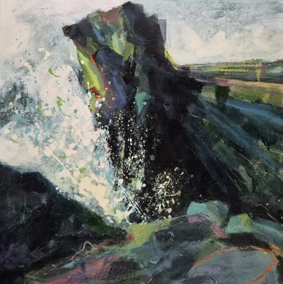 Dashers Den III - Portpatrick
mixed media on canvas 60 x 60 cm
£850
SOLD