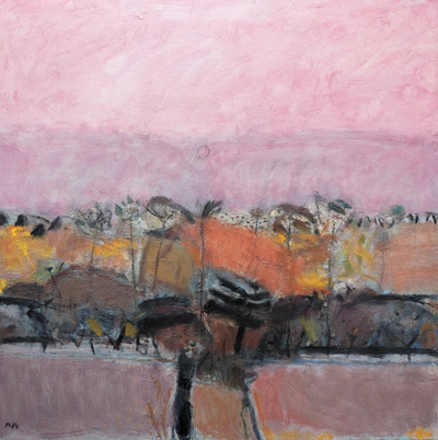 Sandy Murphy RGI PAI
Autumn Dusk, Culzean  
39 x 39 ins oil on linen 
£6500