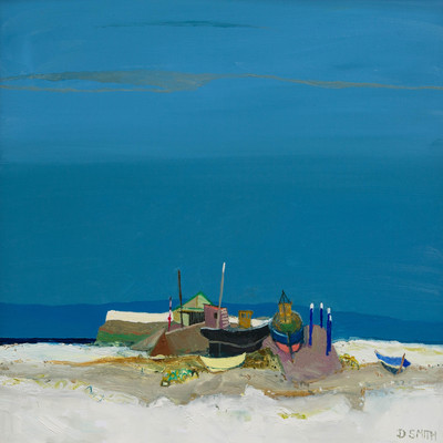 David Smith RSW
The Slipway at Slow Tide, Skyr
Oil 24 x 24 ins
£2600